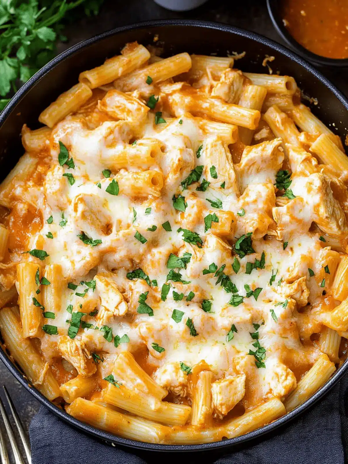 Irresistible Buffalo Chicken Pasta: Your Customizable Comfort Dish
